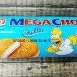 Печиво сендвіч Simpsons Mega Choc Vainilla Arluy Іспанія 180г Іспанія