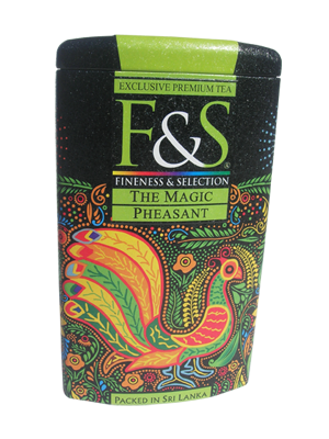 Чай цейлонський зелений F&S "Чарівний Фазан" 150г