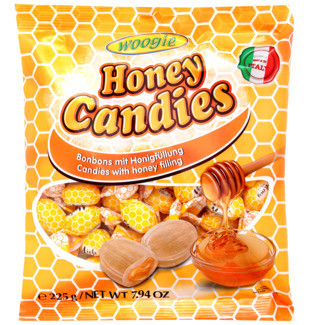 Карамель із медовою начинкою Honey Candies Woogie 250 г Австрія