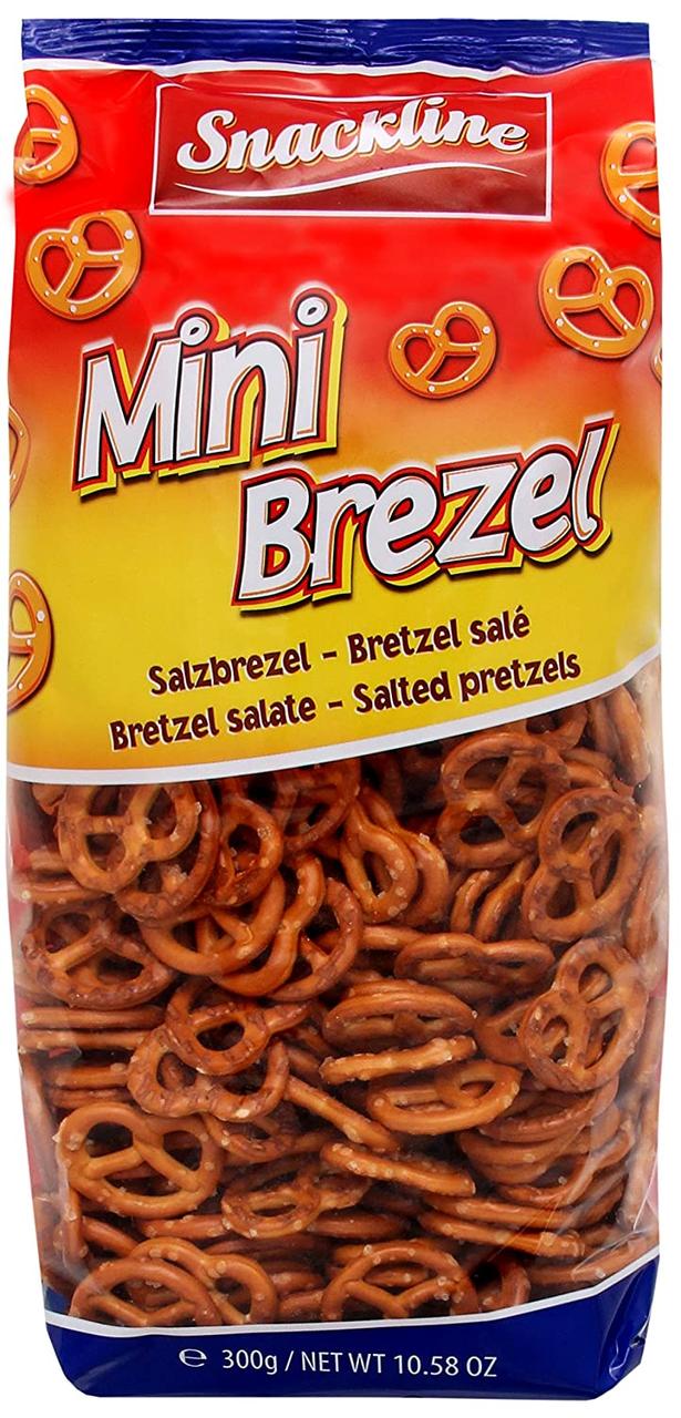 Міні-Кренделя солоні Snackline Mini Brezel 300 г Австрія