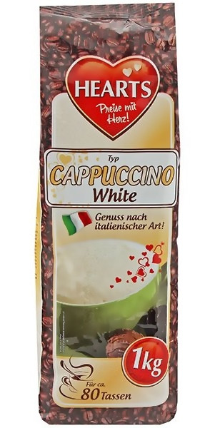Капучино White (Біле) HEARTS Німеччина 1кг