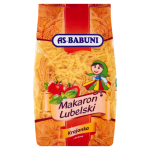 Макаронні вироби з куркумою Локшина AS Babuni Krajanka 1 кг Польща