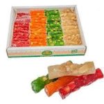 Рахат-лукум асорті палички з арахісом (абрикос, ваніль,гранат, ківі) 1,5кг