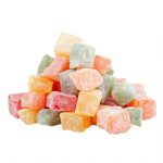 Рахат-лукум "Кубики МІКС" (яблуко, гранат, лимон, апельсин,ваніль) 1,5кг