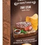 Чіпси картопляні Just Brutal з беконом по-тайськи, 90 г Білорусь