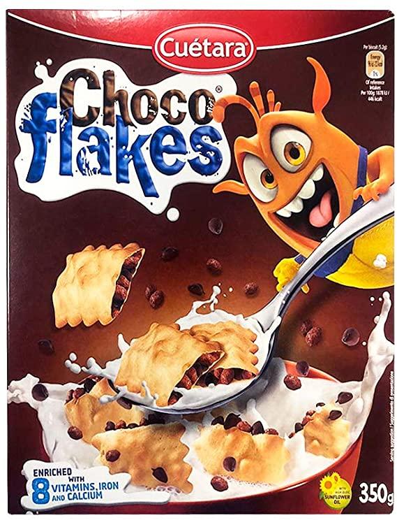 Печиво (пластівці) з вітамінами, залізом і кальцієм Flakes Cuetara 350г Іспанія