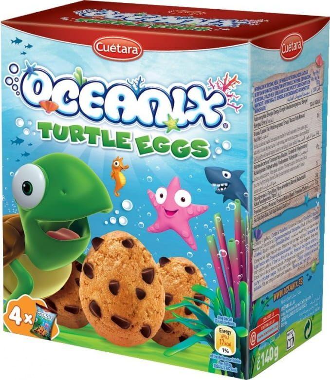 Зернове печиво зі шматочками шоколаду Oceanix Cuetara 105 г Іспанія