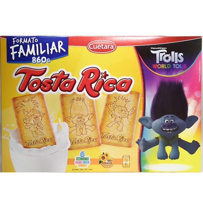 Печиво з вітамінами, залізом і кальцієм Trolls Cuetara 860г Іспанія