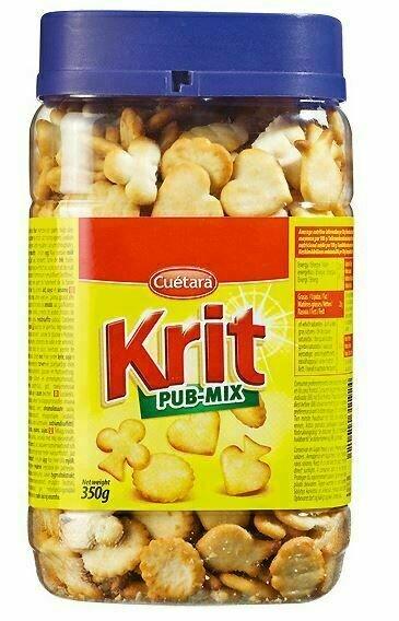 Крекер солоний Мікс Krit Pub-Mix Cuetara 350 г Іспанія