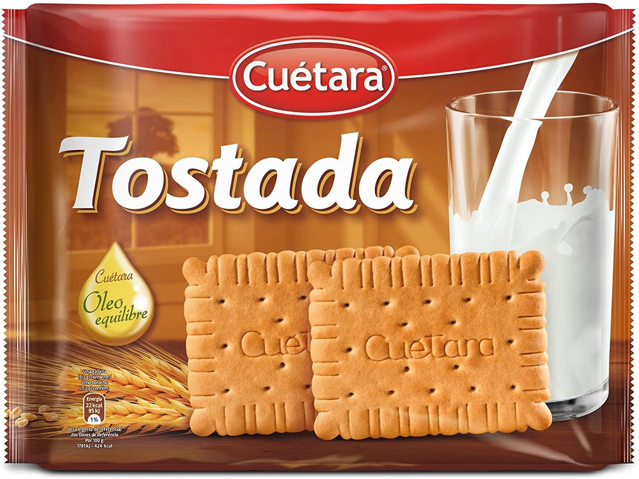 Печенье Tostada Cuetara 860г (4x200г) Испания