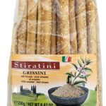 Хлібні палички без пальмової олії з кунжутом Stiratini Sesam Grissini 250 г Австрія
