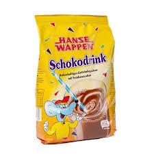 Шоколадний какао напій із вмістом виноградного цукру Schokodrink 500 г Німеччина