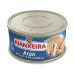 Тунець в соняшниковій олії Rianxeira Atun Claro En Aceite De Girasol 80г Іспанія