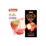 Білий шоколад без цукру та глютену Torras ZERO BLANC MADUIXES White Chocolate strawberries з полуницею 125 г