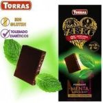 Чорний шоколад без цукру та глютену Torras ZERO with mint з м'ятою 100 г Іспанія