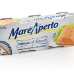 Філе лосося у власному соку Mare Aperto Natural (3х80г) 240г Італія
