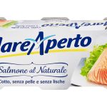 Філе лосося у власному соку Mare Aperto Natural (3х80г) 240г Італія