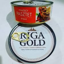 Паштет копчений рибний Riga Gold pasztet rybny 240 г Латвія