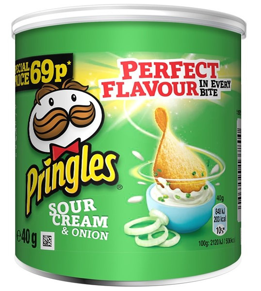 Чипси Pringles Sour cream & Onion,40 г