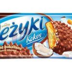 Печиво в шоколаді з кокосом Jezyki coconut Goplana, 140 г Польща