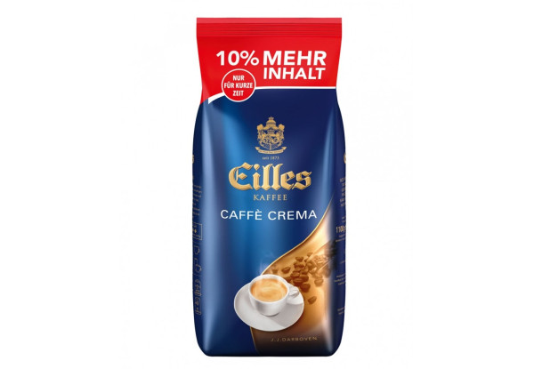 Кава в зернах J. J. Darboven Eilles Caffe espresso Versio 1,1 кг Німеччина