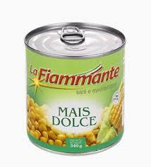 Кукурудза консервована La FIAMMANTE Mais Dolce 340г Італія