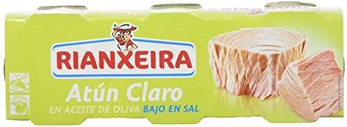 Тунець в оливковій олії Rianxeira Atun Claro en Aceite de Oliva (3х80г) 240г Іспанія