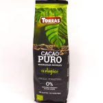 Какао-органіка без цукру та глютену, знежирене Cacao Puro Ecologico Torras Іспанія 150 г