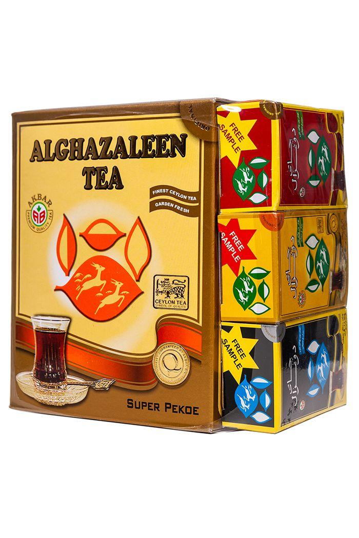 Чорний цейлонський чай Преміум Akbar «Do Ghazal Tea Super Pekoe»450г + 3 пробники