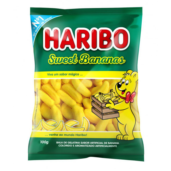 Желейні цукерки Haribo Sweet Bananas Німеччина 90г
