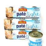 Паштет із свинячої печінки низькокалорійний без глютену Paté light Argal ,240 м (3 х 80 м) Іспанія