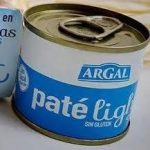 Паштет із свинячої печінки низькокалорійний без глютену Paté light Argal ,240 м (3 х 80 м) Іспанія