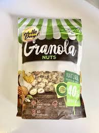Гранола з горіхами, сумішшю Granola Natural Nuts Hello Day 275 г Польща