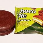 Печиво (Пірожне) шоколадне Choco Pie LOTTE Чоко пай Зелений чай 28 г Ю.Корея