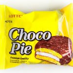 Печиво (Тістечко) шоколадне Choco Pie LOTTE Чоко пай Банан 28г Ю. Корея