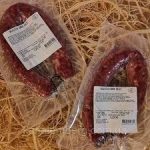 Італійська ковбаса салямі Salsiccia curva dolce (вага кільця 0,315 р - 0,350 р)