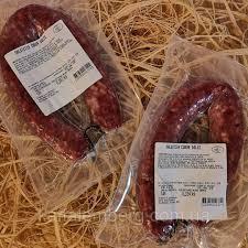 Італійська ковбаса салямі Salsiccia curva dolce (вага кільця 0,315 р - 0,350 р)