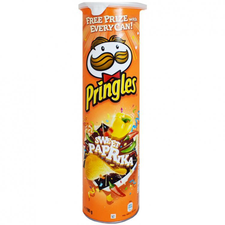 Чипси з паприкою Pringles Paprika, 200 г