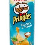 Чіпси з морською сіллю і травами Pringles Sea Salt & Herbs , 165 г