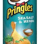 Чіпси з морською сіллю і травами Pringles Sea Salt & Herbs , 165 г