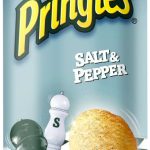 Чіпси морська сіль і чорний перець Pringles sea salt and black pepper 165г