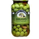 Оливки зелені Пальчики Bravo aceitunas chupadedos con hueso 1000 г Іспанія