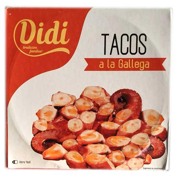 Восьминіг у галлісійському соусі Tacos a la gallega Didi 266г Іспанія