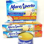 Тунець Mare Aperto Natural в оливковій олії (6х80 г) 480г Італія