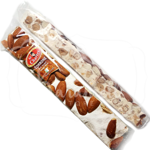 Біла Нуга з арахісом і мигдалем Sir Charles Італія 100г