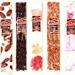 Нуга Sir Charles (полуниця, мигдаль, амаретто, шоколад і фрукти) Італія 100г