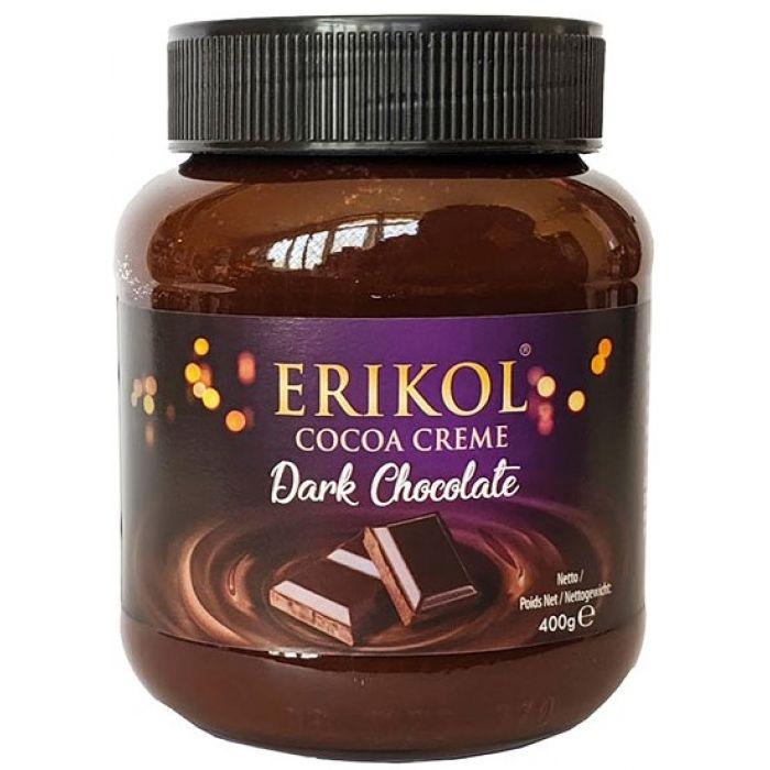 Шоколадна паста темний шоколад ERIKOL Dark Chocolate 400 г Німеччина