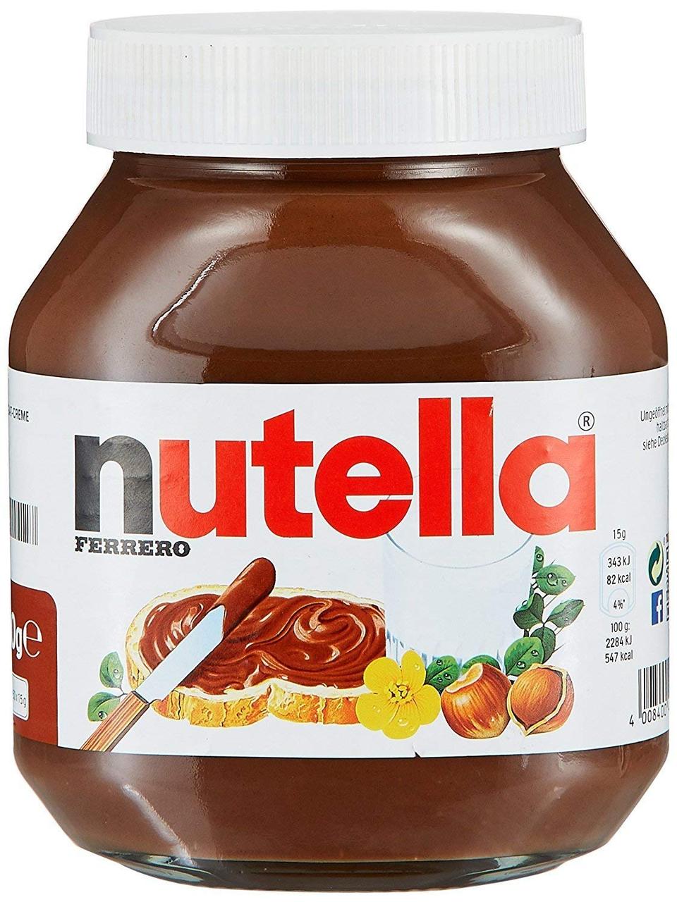 Шоколадно-горіхова паста NUTELLA з лісовими горіхами Ferrero 600 г Німеччина