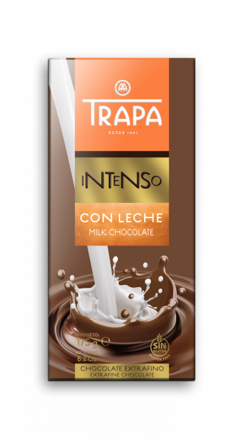 Шоколад молочний без глютену Trapa Іспанія 175г