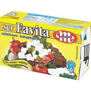 Сир-крем Фета Favita Mlekovita 12% жирн.270г Польща